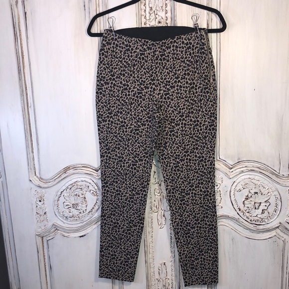 a.new.day Animal Print Elastic Waistband Legging Size 2 - Picture 1 of 9